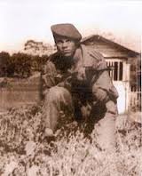 O primeiro militar morto em combate.