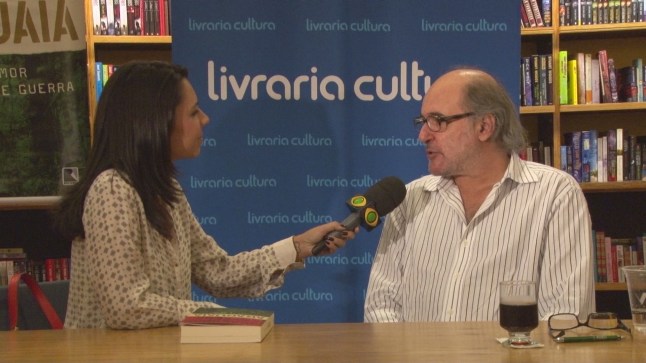 O autor, em entrevista à Band. 