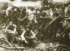 Foto rara da guerrilha no Araguaia.