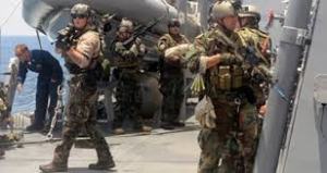 A Equipe Seal 6 em ação.