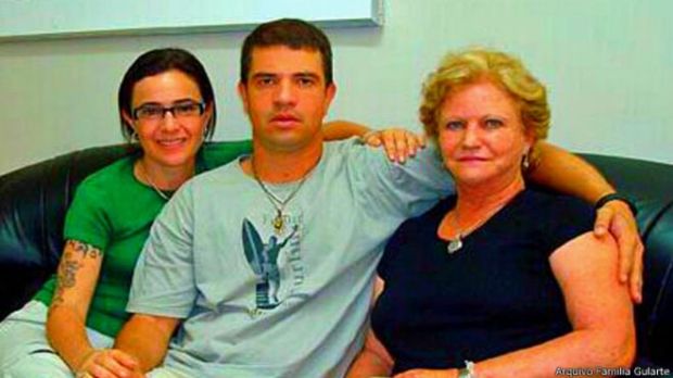 A família de Rodrigo Gularte tentou salvar a vida do condenado à morte.