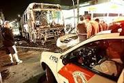 Ônibus queimados. Quase 200 atentados. Dias de violência em São Paulo.  