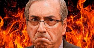 Eduardo Cunha, pivô da crise. Arte do portal Itabuna Urgente.