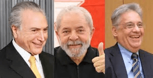 Temer, lula e fhc